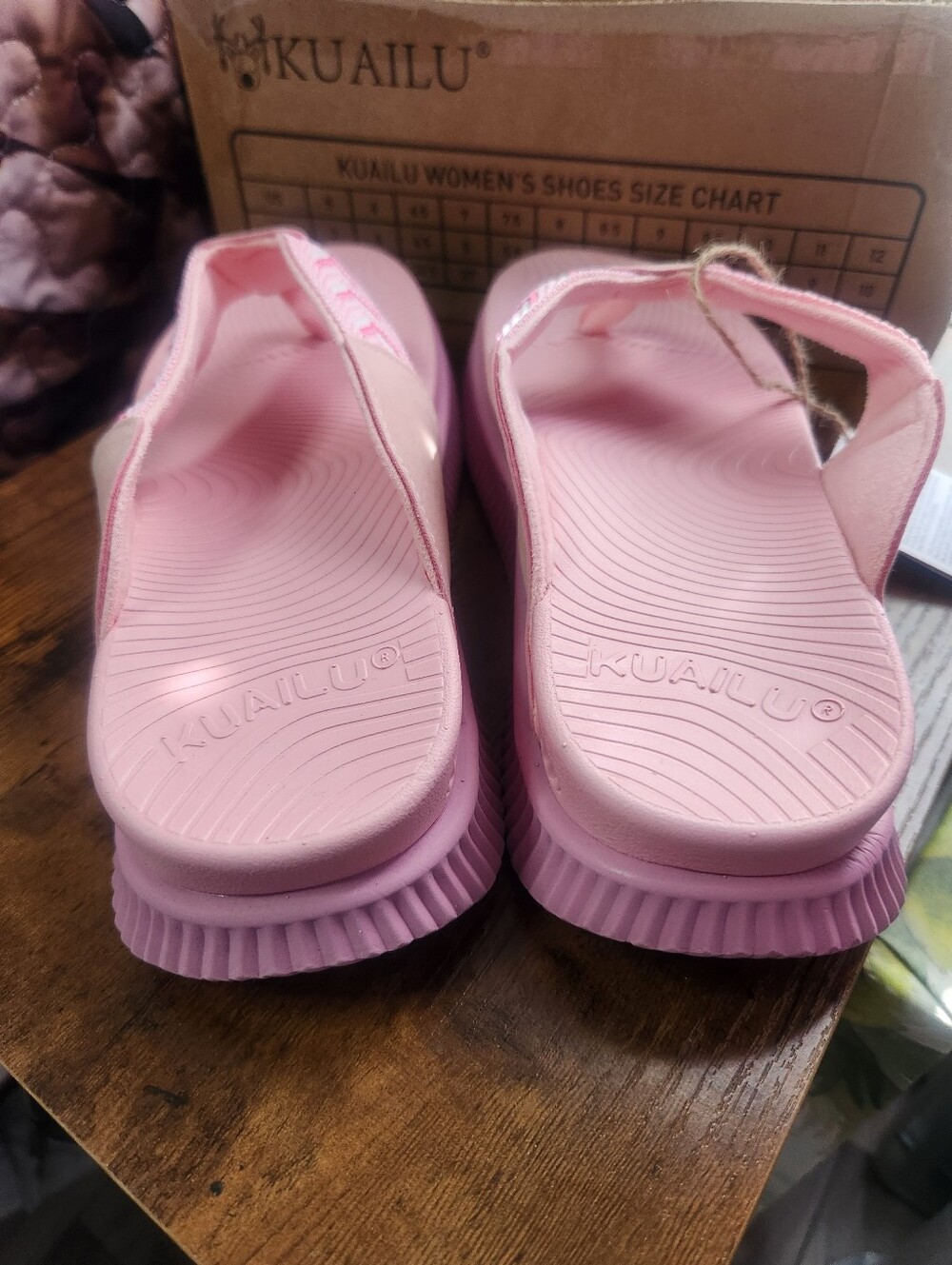 Nib Kuailu Sandals Size 8.5 - Picture 5 of 8